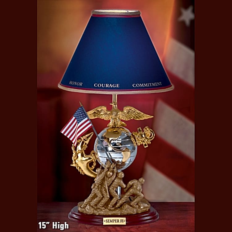 USMC Esprit De Corps Lamp