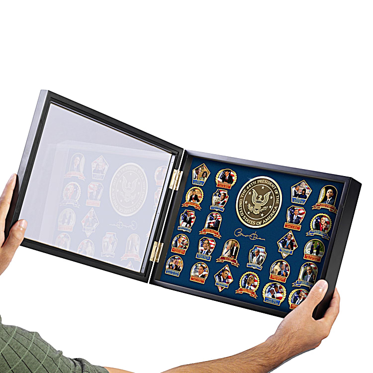 Presidential Legacy: Barack Obama 24K Gold-Plated Commemorative