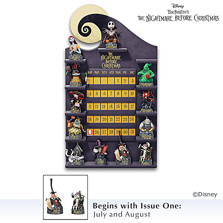 The Nightmare Before Christmas Perpetual Calendar Collection