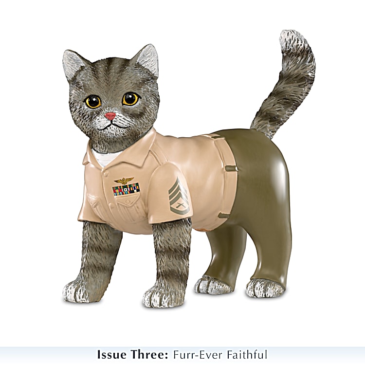 Cats Police Figurine: 'Paw And Order' Cat Figurine