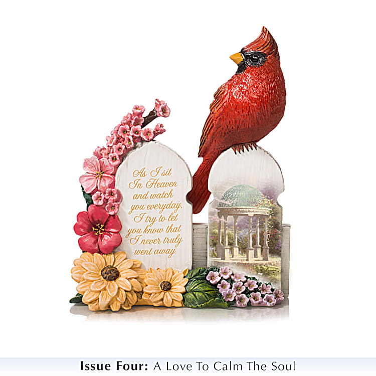 Our Love Is Eternal By Thomas Kinkade Sculpted Cardinal
