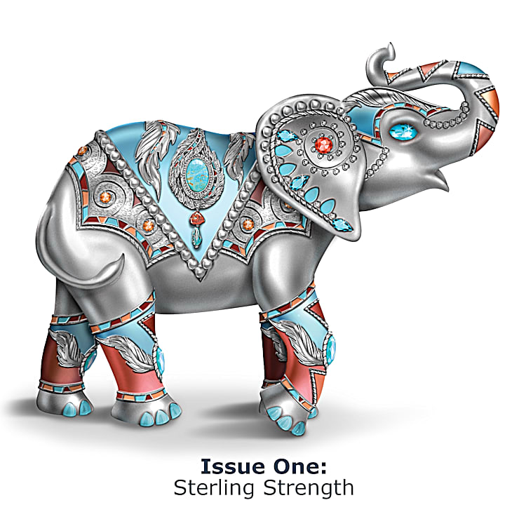 Jewels Of The Sedona Elephant Figurine Collection