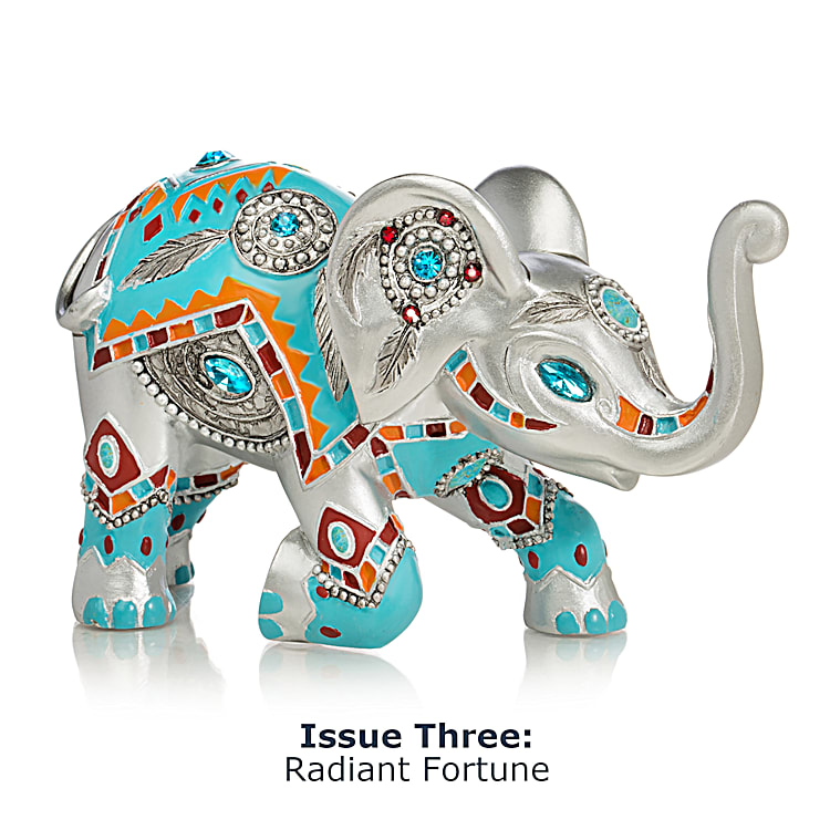 Jewels Of The Sedona Elephant Figurine Collection