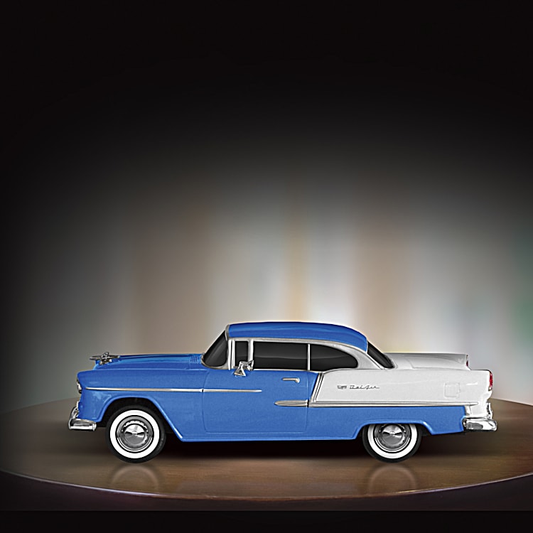 Franklin Mint 1/24 Scale Model Car 1955 Chevrolet Bel Air