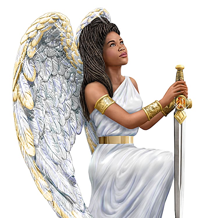 【メール便無料】 Triumphant Angels Religious Figurine Collection By Artist タイムセール