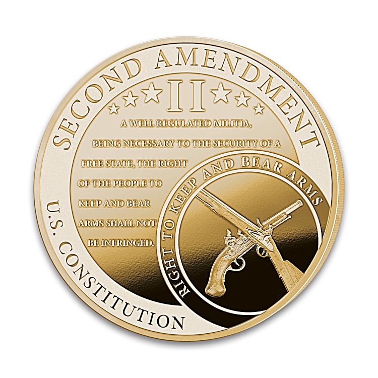 The U.S. Constitution 24K Gold-Plated Proof Coin Collection