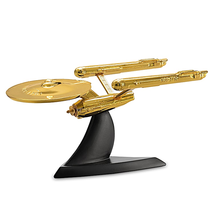 【最新入荷】 Cast TREK STAR Metal Golden Featuring Collection Sculpture コレクション