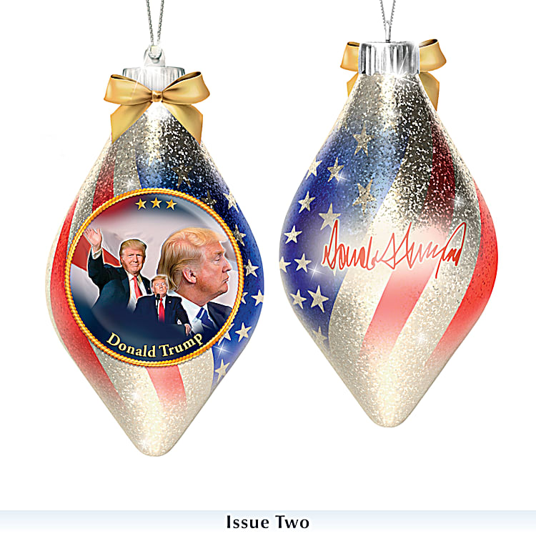 Donald Trump Christmas Ornament