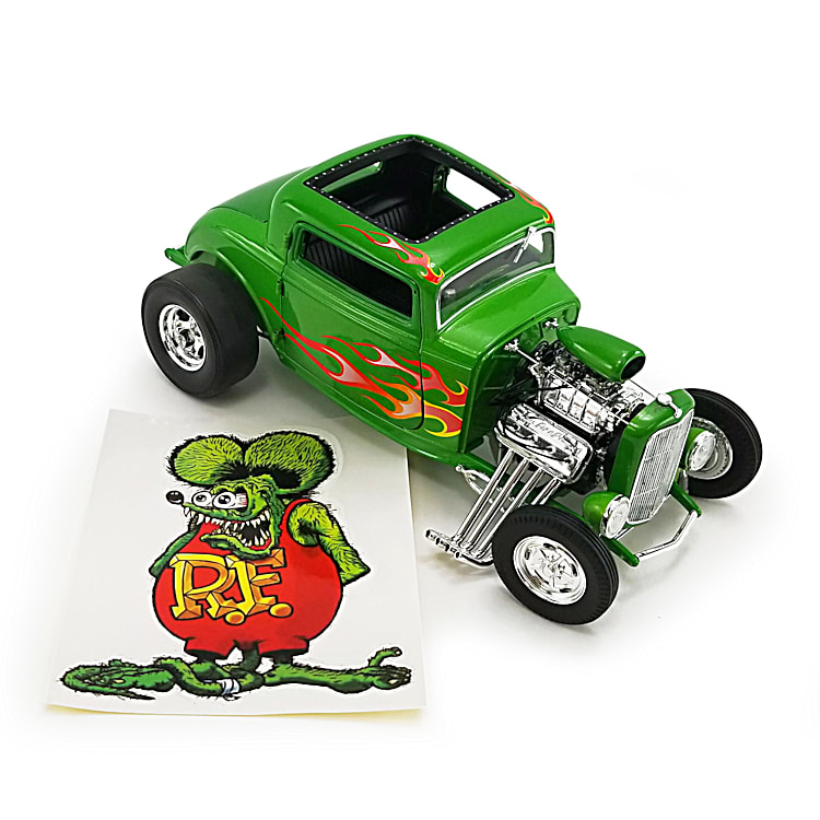 Ultimate Kustom Rat Fink 1:18-Scale Hot Rod Diecast Vehicle