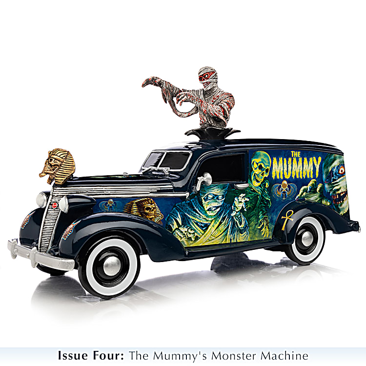 Monster Hearse Sculpture Collection Featuring Handcrafted