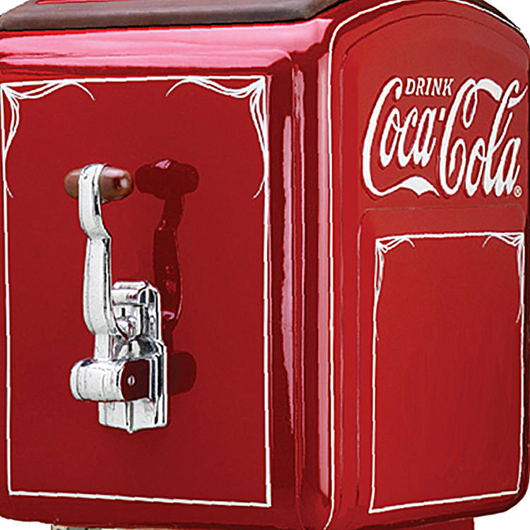 COCA-COLA Soda Fountain Sculptures Featuring Designs From The 30s