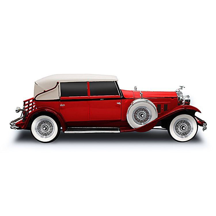 The Greatest Luxury Cars Of The 1930s Hand-Painted Sculpture
