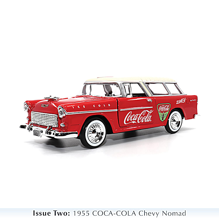 1 24 Scale COCA COLA Diecast Vehicle Collection Featuring The 55
