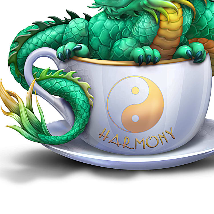 Kayomi Harai Dragonling Teacup Treasures Figurine Collection