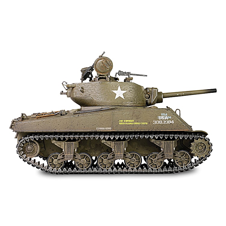 1:32-Scale Diecast Tank Collection Featuring Different Designs Of