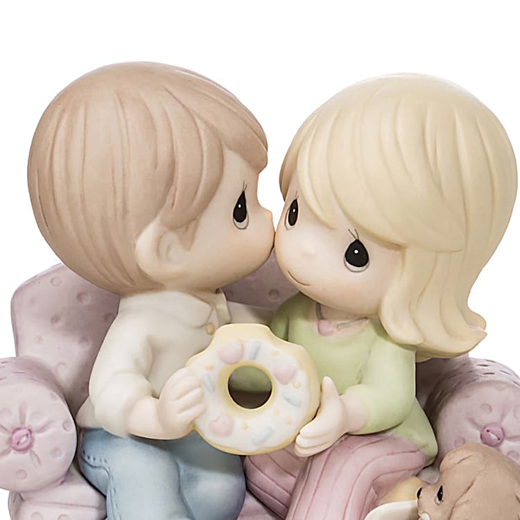 Precious Moments Our Love Feeds The Soul Bisque Porcelain Figurine