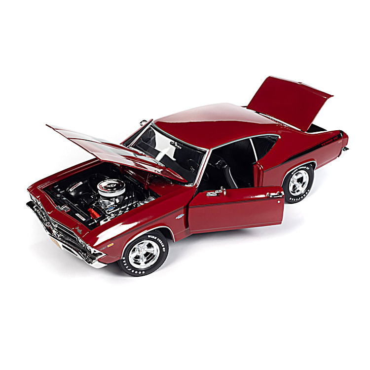 1 18 Scale Diecast Car Collection Featuring A 69 Yenko Chevelle