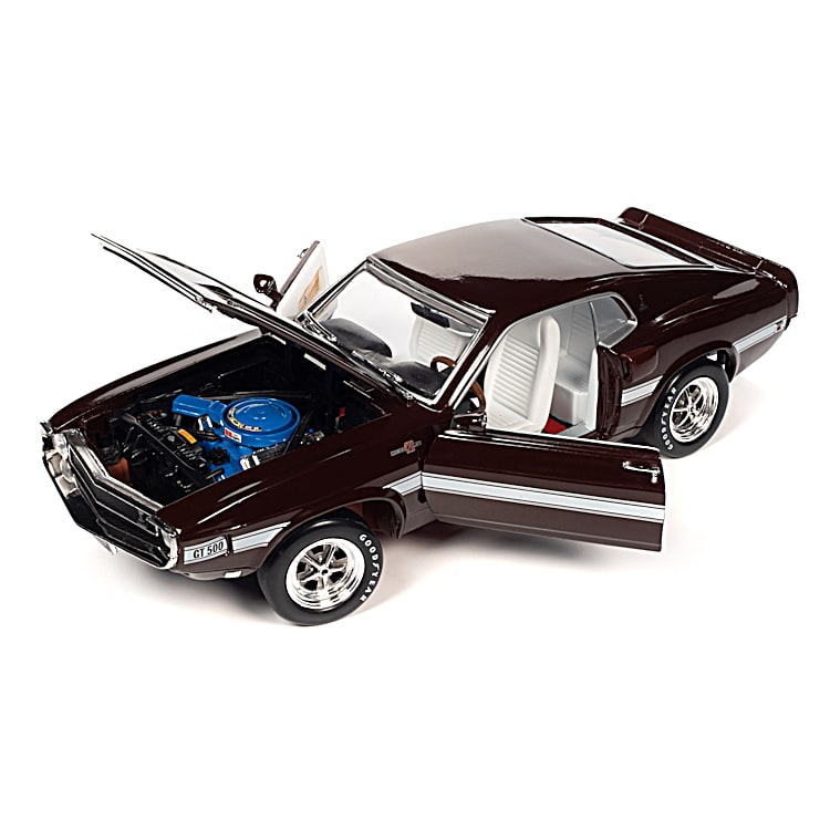 1 18 Scale Diecast Car Collection Featuring A 1969 Shelby GT500 Mustang 2 2 And 1969 Mustang GT 2 2