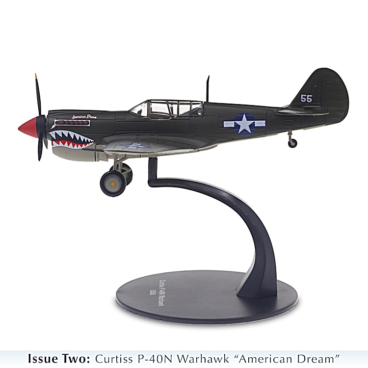 WWII American Fighter Plane Diecast Airplane Collection