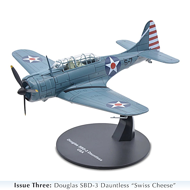 WWII American Fighter Plane Diecast Airplane Collection
