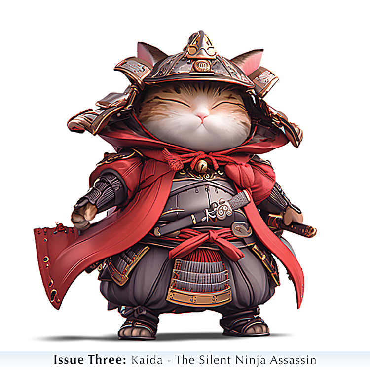 Cats Of The Cat-akari Clan ﻿Figurine Collection
