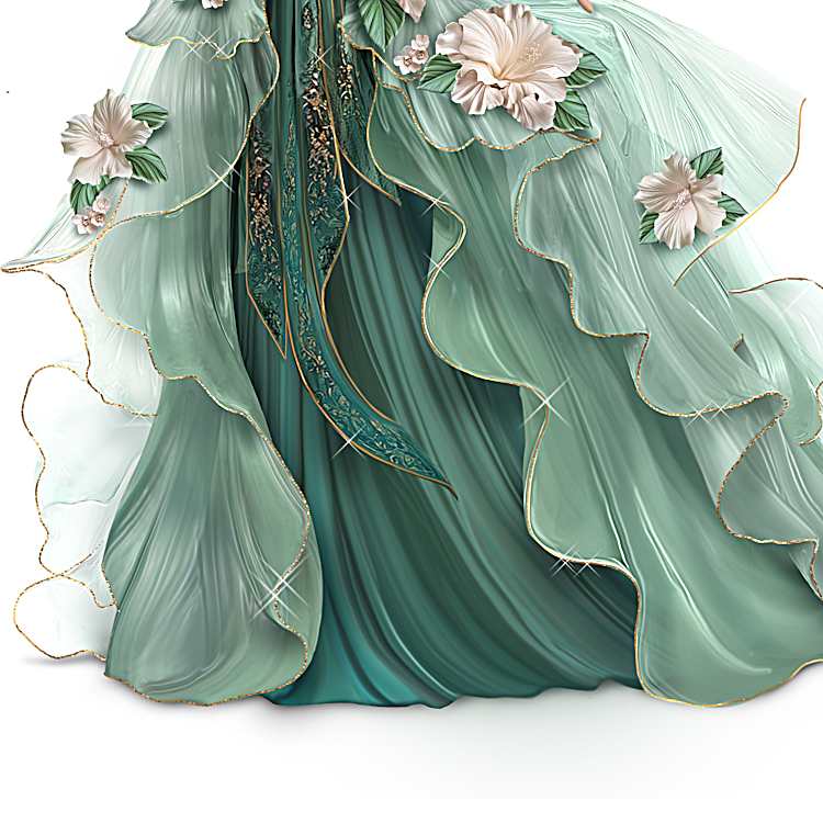 Nene Thomas Fairy Figurine Collection Hand-Painted With Golden