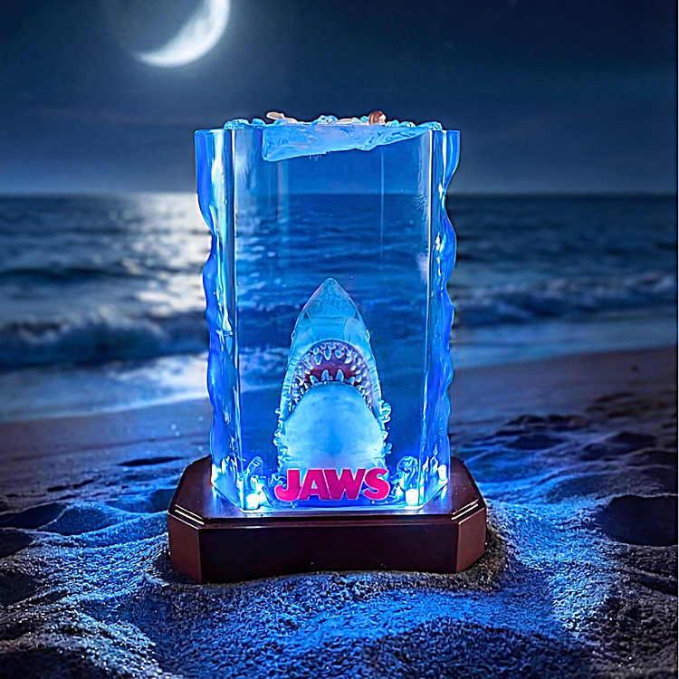 JAWS Illuminated Crystalline Sculpture Collection Inspired By The