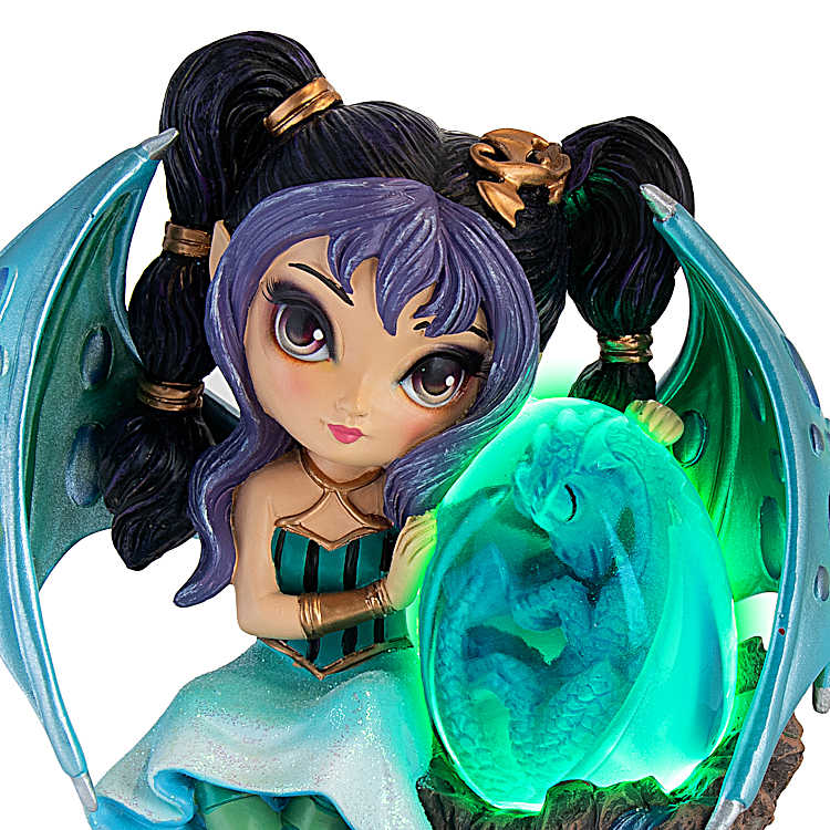 babythree 妖精シリーズ　虫　8体セット　レア目、シークレットあり Jasmine Becket-Griffith Fairy Figurines Illuminated With Gemstone