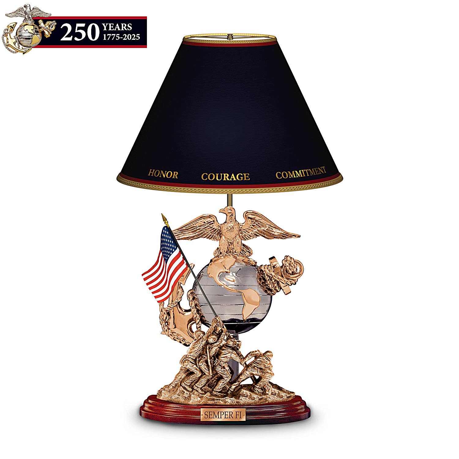 USMC Esprit De Corps Lamp