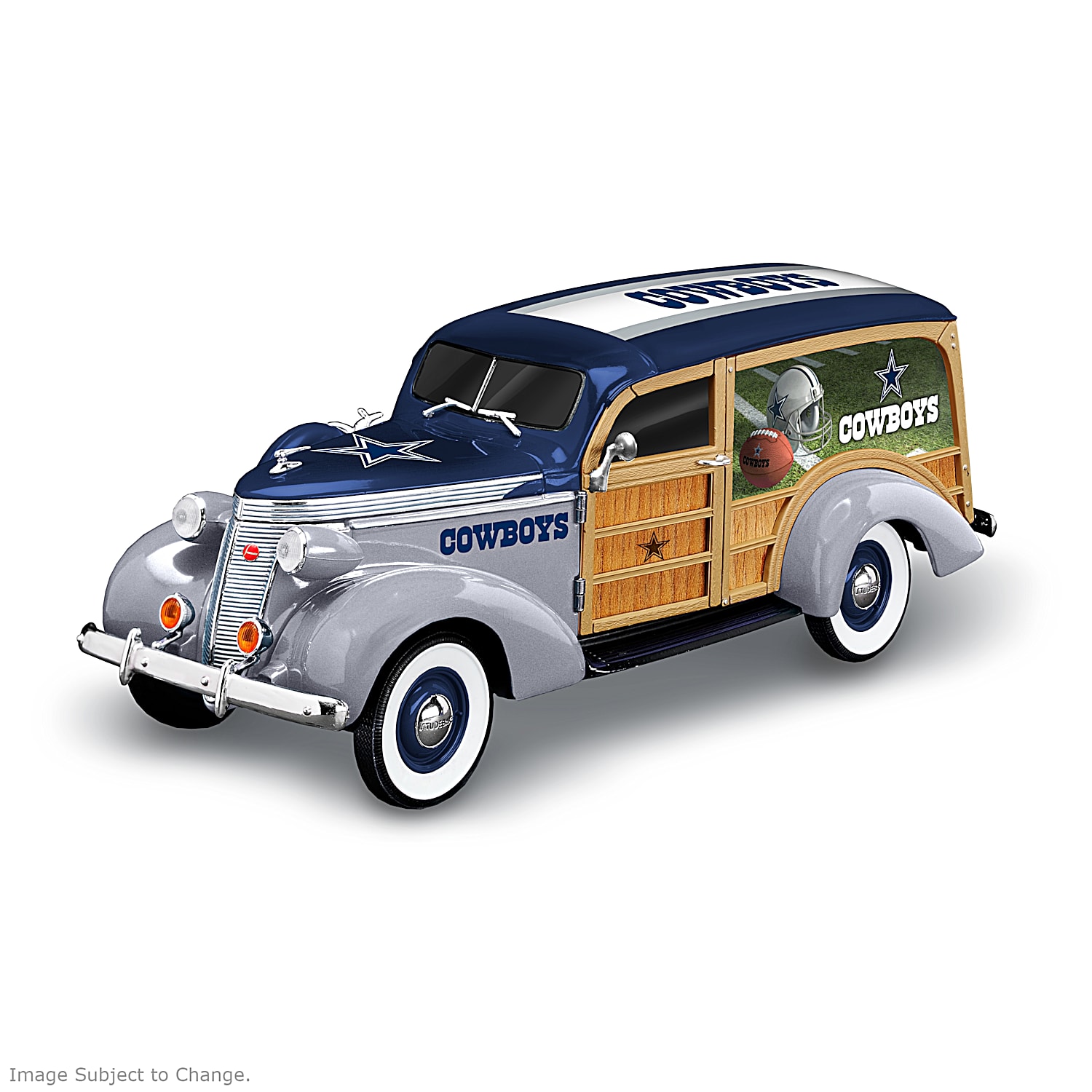 Cruising To Victory Dallas Cowboys 1:18-Scale NFL Woody