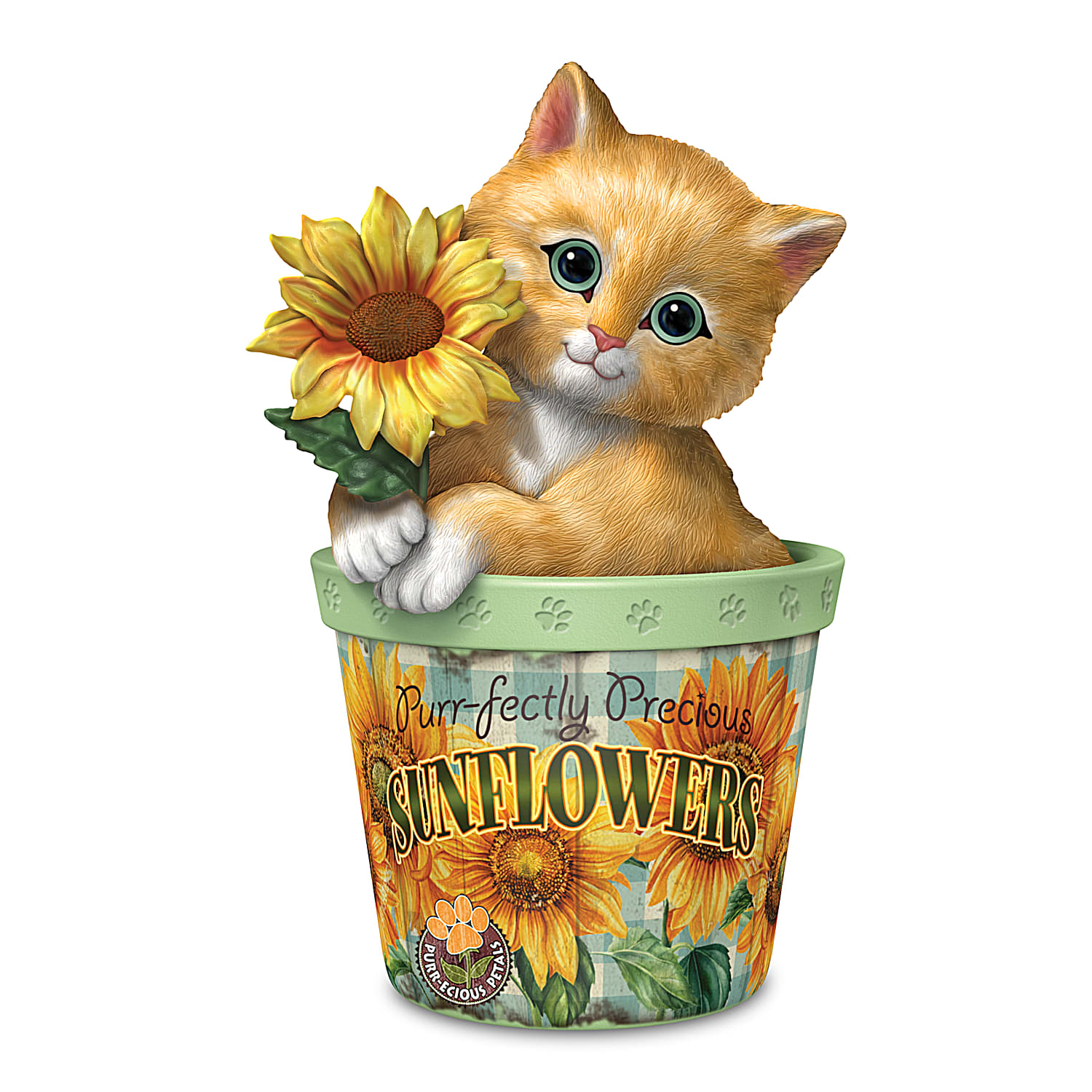 その他 Akibahara Flowers Jagi Cat #9963+MF UR Purr-fectly Precious Sunflower Inspired By The Art Of Kayomi Harai