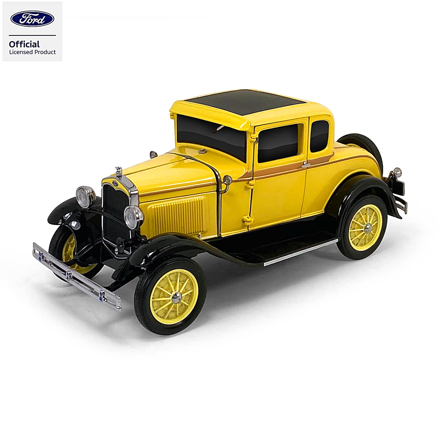 1931 Ford Model A Coupe 1:32-Scale Sculpture Featuring A