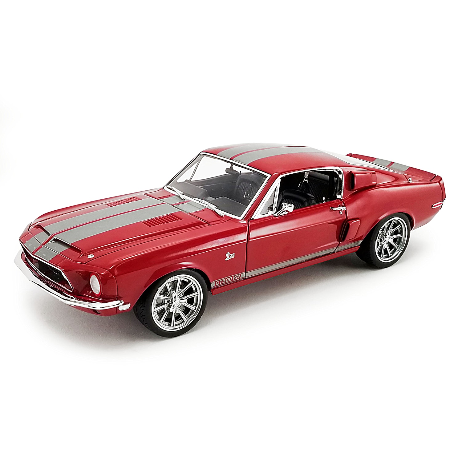 1:18-Scale 1968 Shelby Cobra GT500 KR Restomod Diecast Car