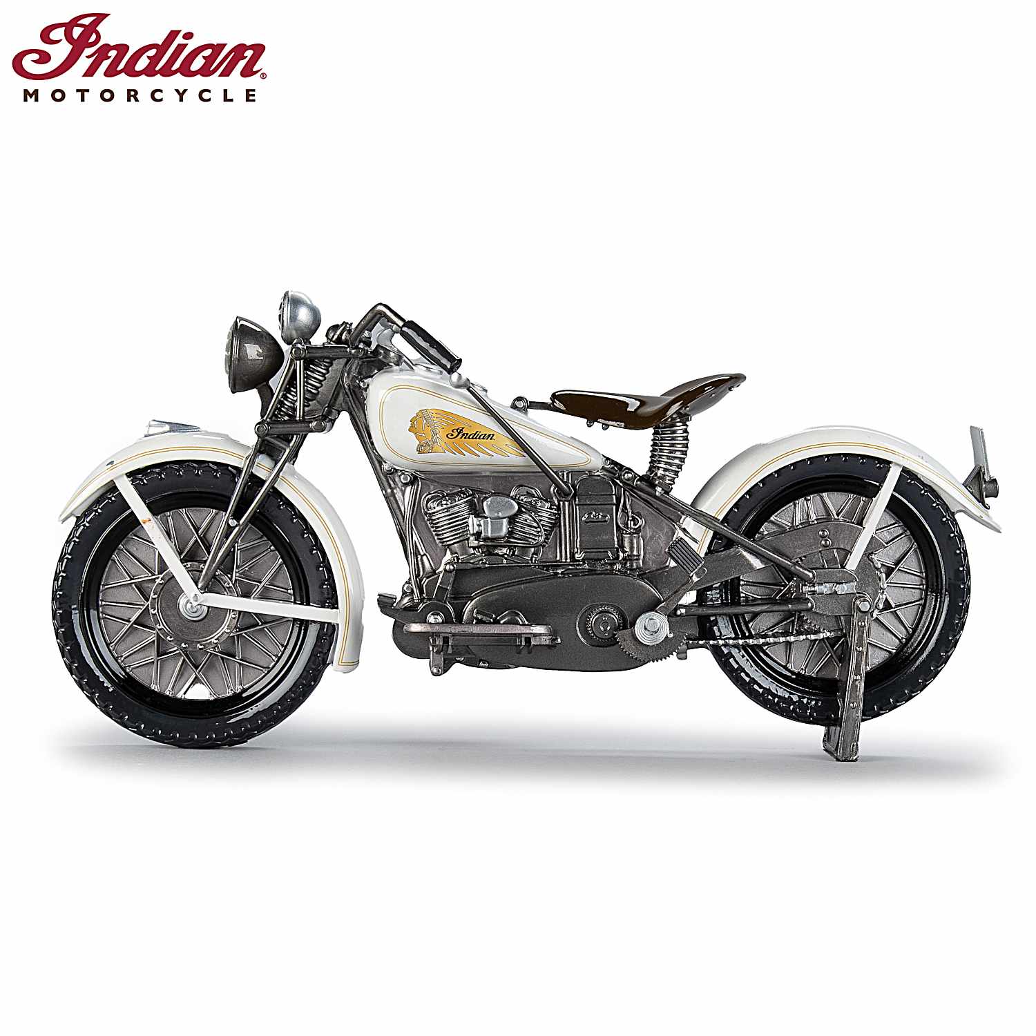 1:6-Scale 1934 Indian Motorcycle Sport Scout Edition