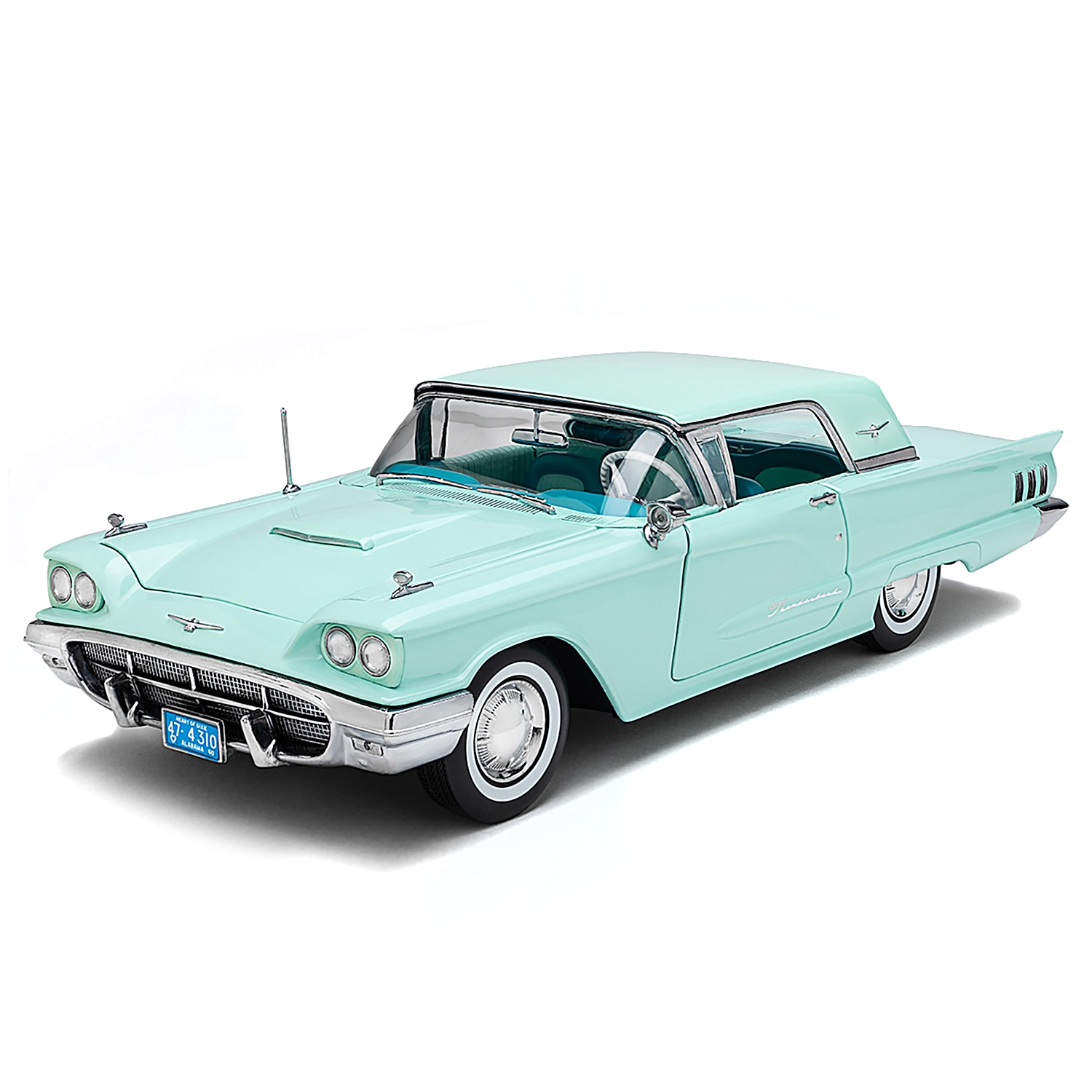1:18-Scale 1960 Ford Thunderbird Hardtop Diecast Car