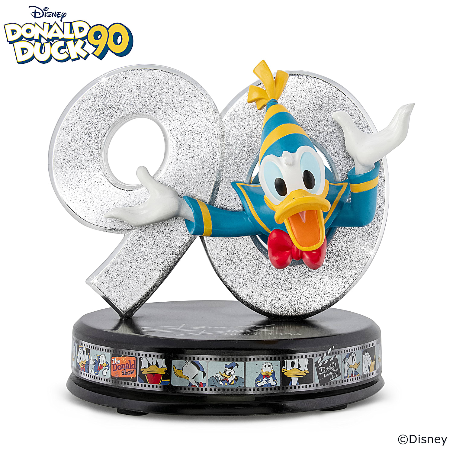 品質一番の Disney Donald Duck 90th Birthday Rotating Sculpture ドラゴンボールカード