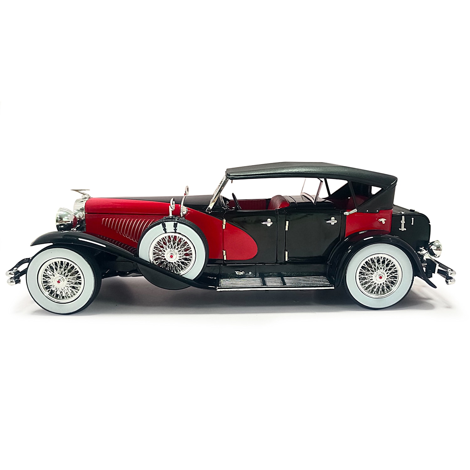 1 18 Scale 1934 Duesenberg Model J Diecast Car Black Green