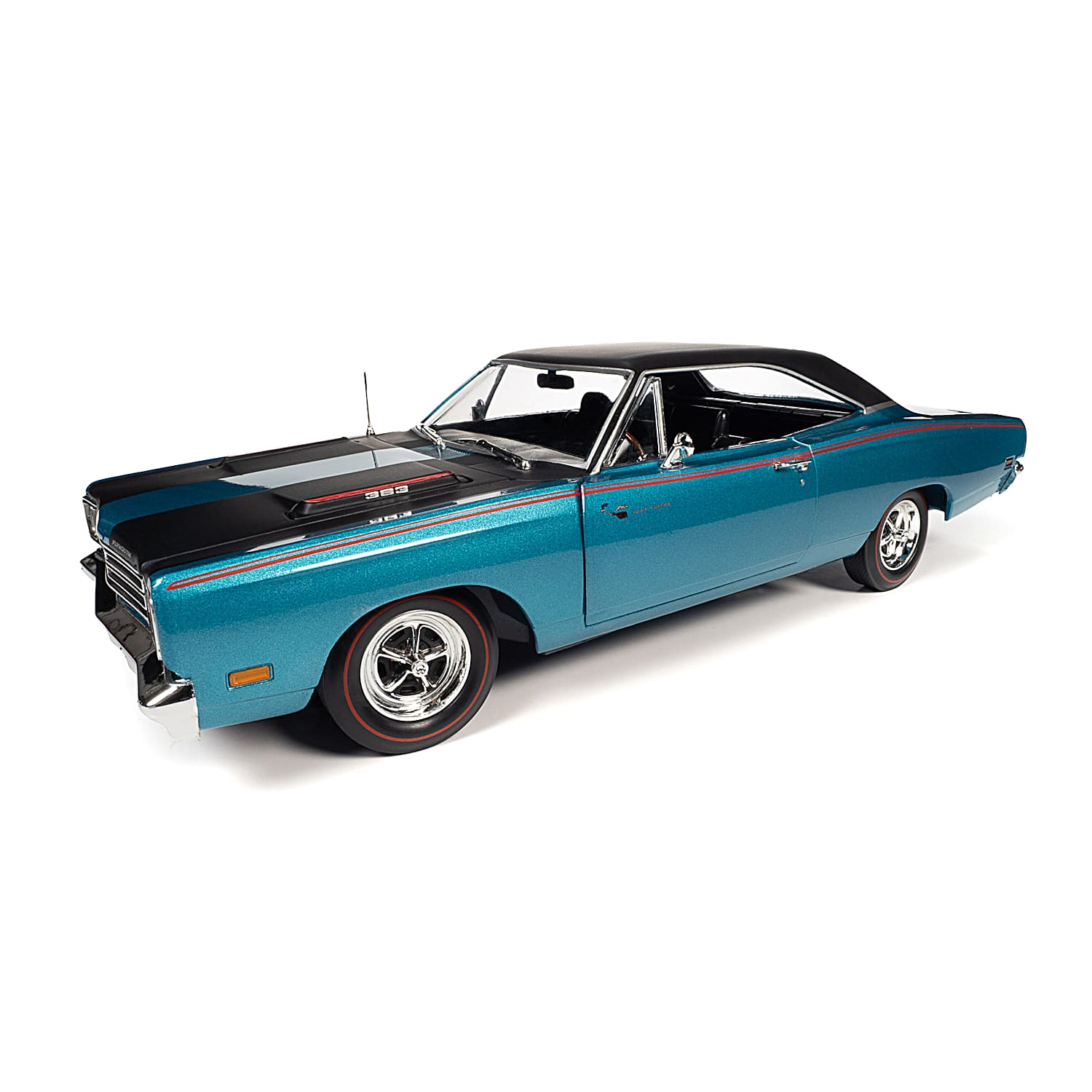 1969 Plymouth Roadrunner 1:18 ダイキャスト 1969/5 Plymouth Road Runner Coupe Sunfire Yellow with Black