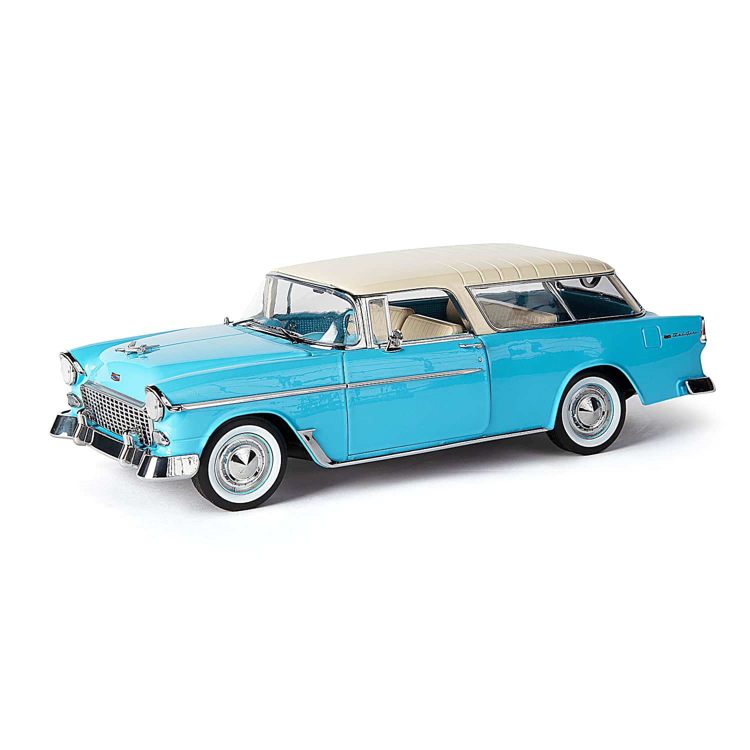 激安ショップ 食品 1955 Chevrolet A Featuring Car Diecast 1:18-Scale Nomad ミニカー
