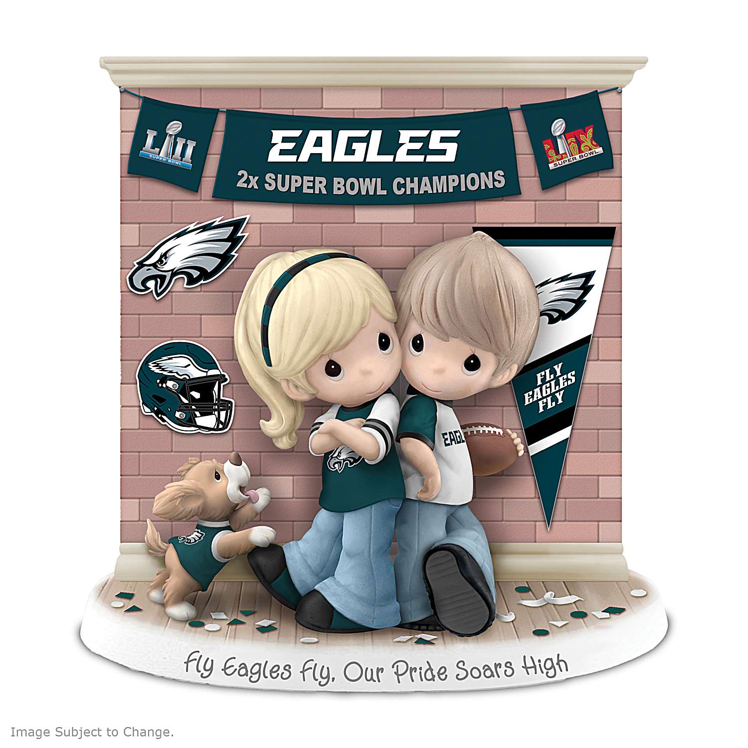 Fly Eagles Fly, Our Pride Soars High Philadelphia Eagles NFL Hand