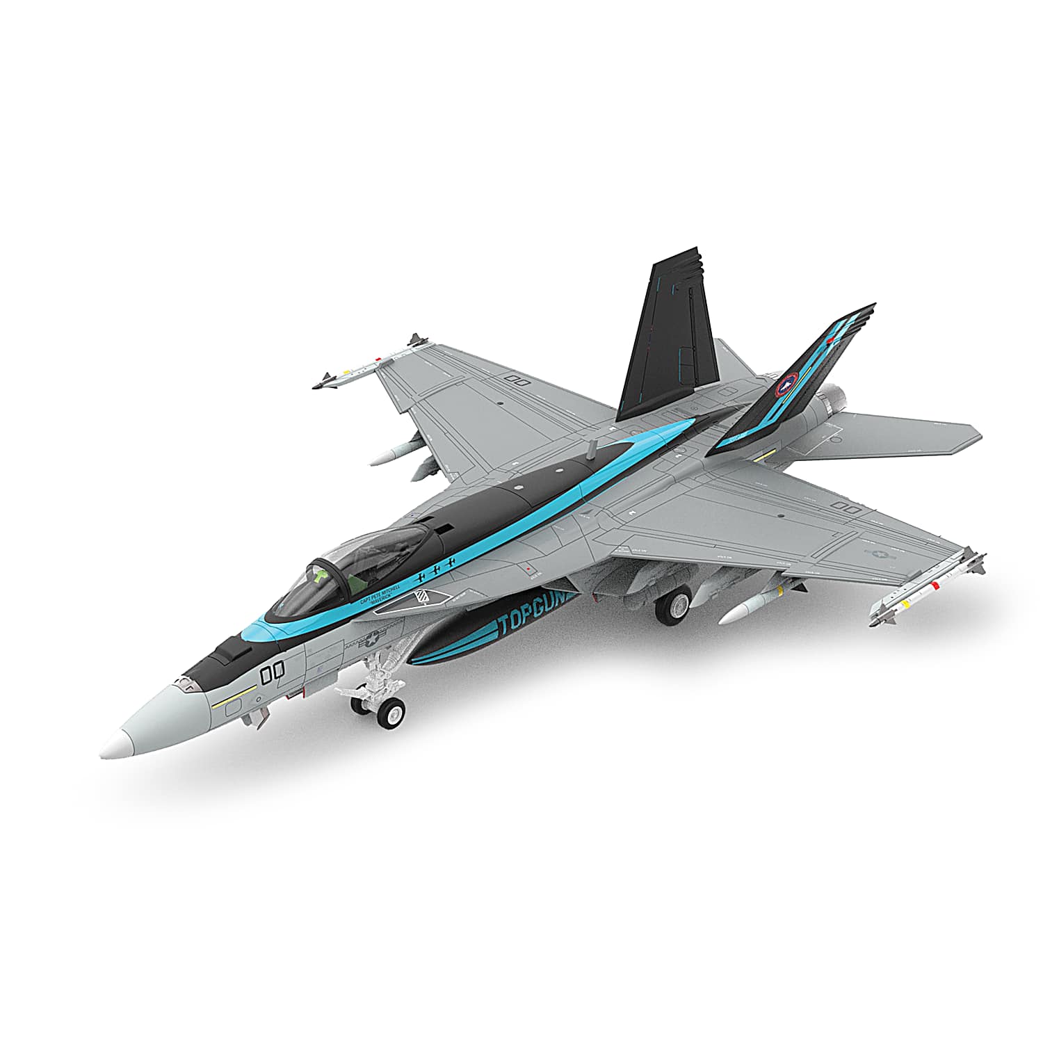 Top Gun: Maverick Boeing F/A-18E/F Super Hornet 1:72-Scale Diecast
