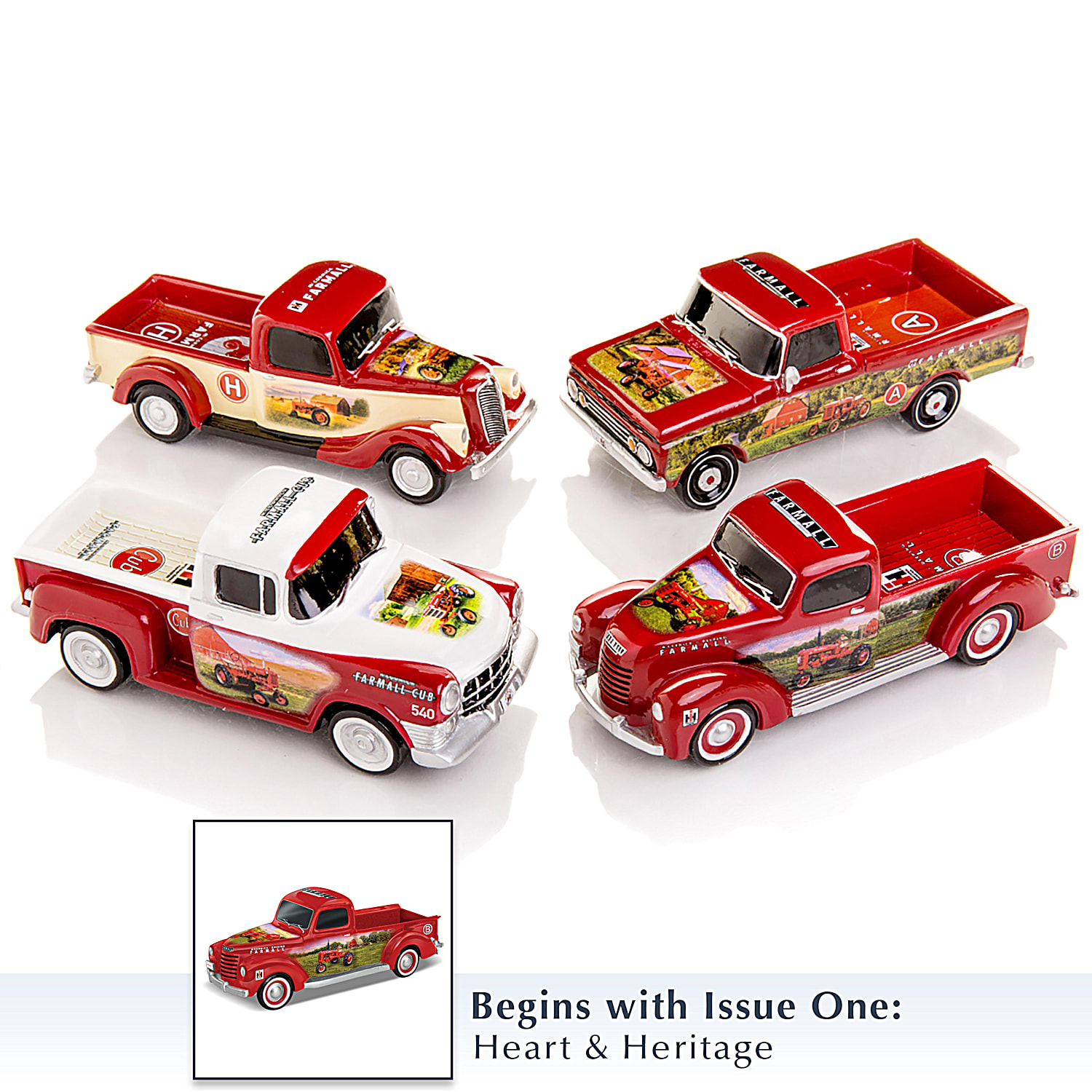 Farmall: A Tradition Of Excellence Hand-Painted 1:43-Scale Truck