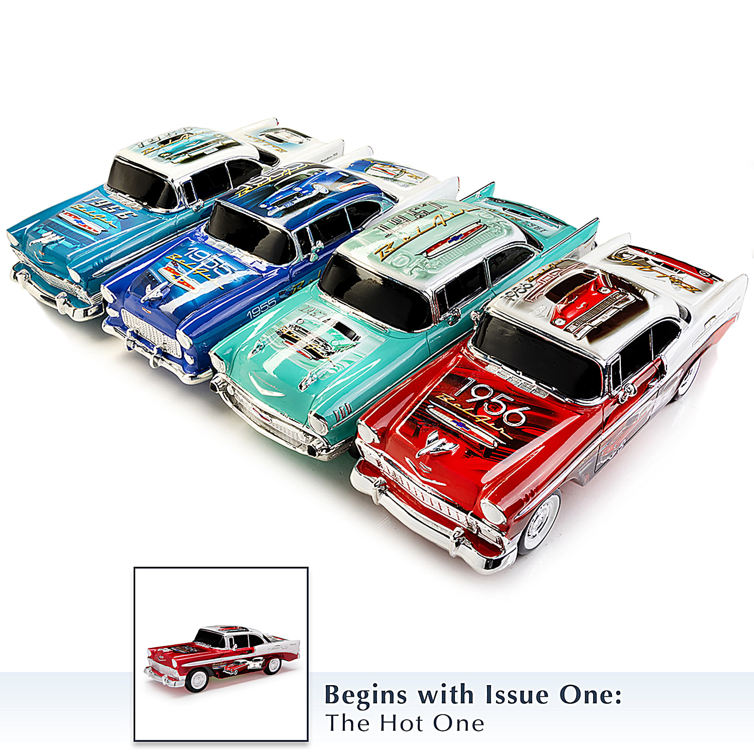 1955 Chevrolet Bel Air Hard Top Green 1/18 Diecast Car Model