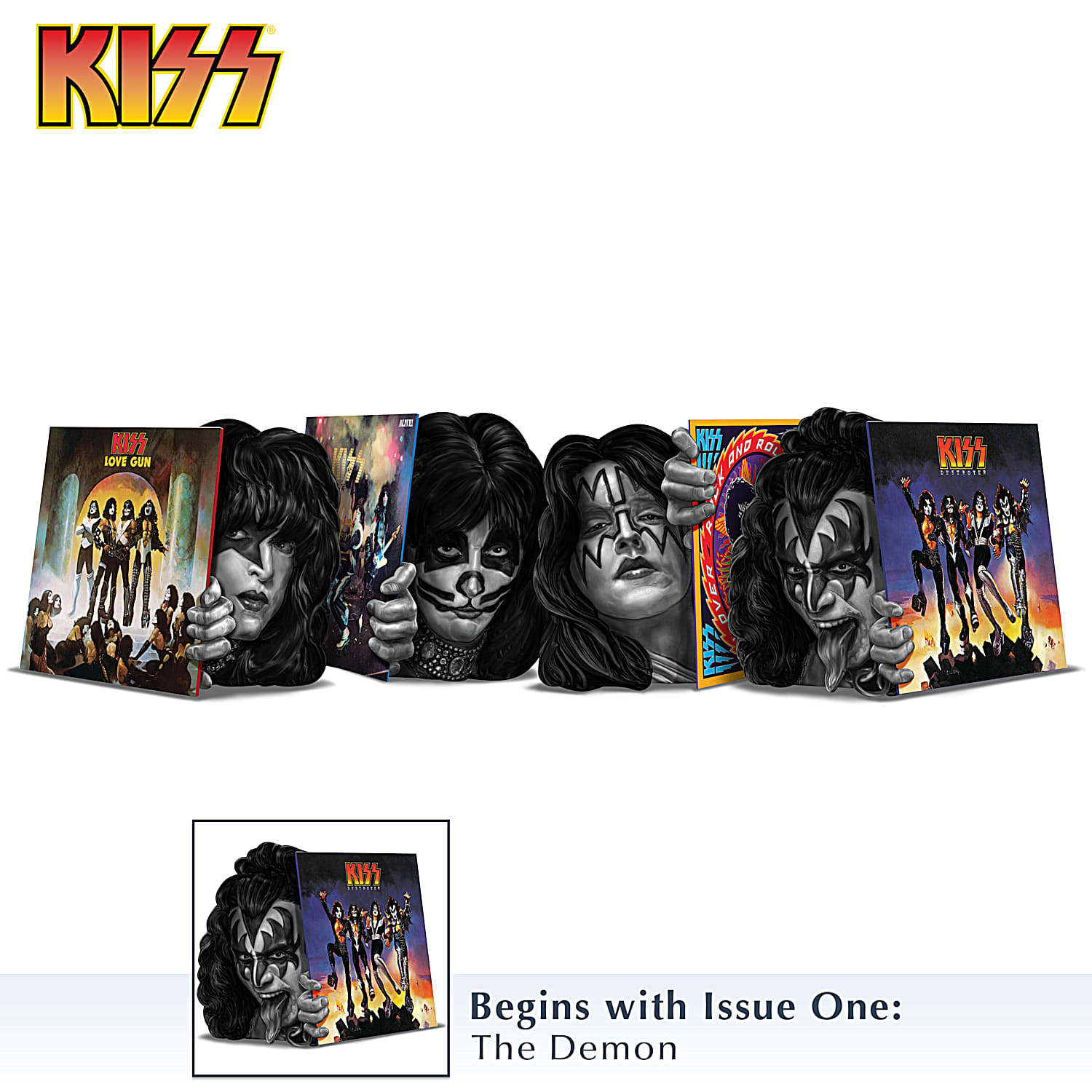 KISS Alive Sculpture Collection