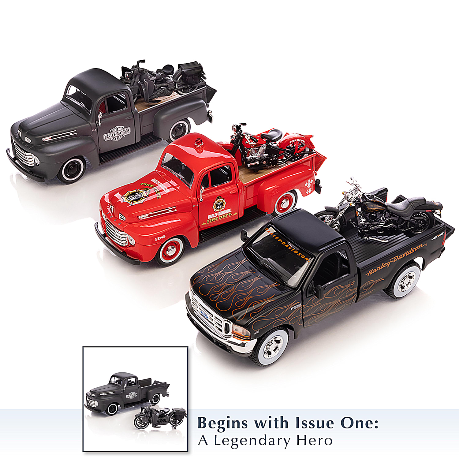 Harley davidson diecast hotsell truck