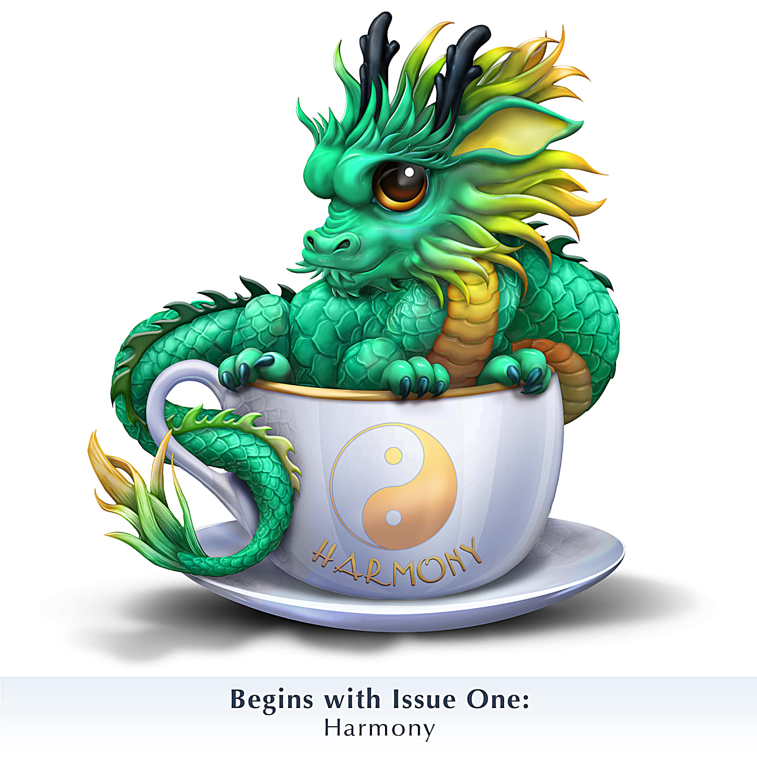 Kayomi Harai Dragonling Teacup Treasures Figurine Collection