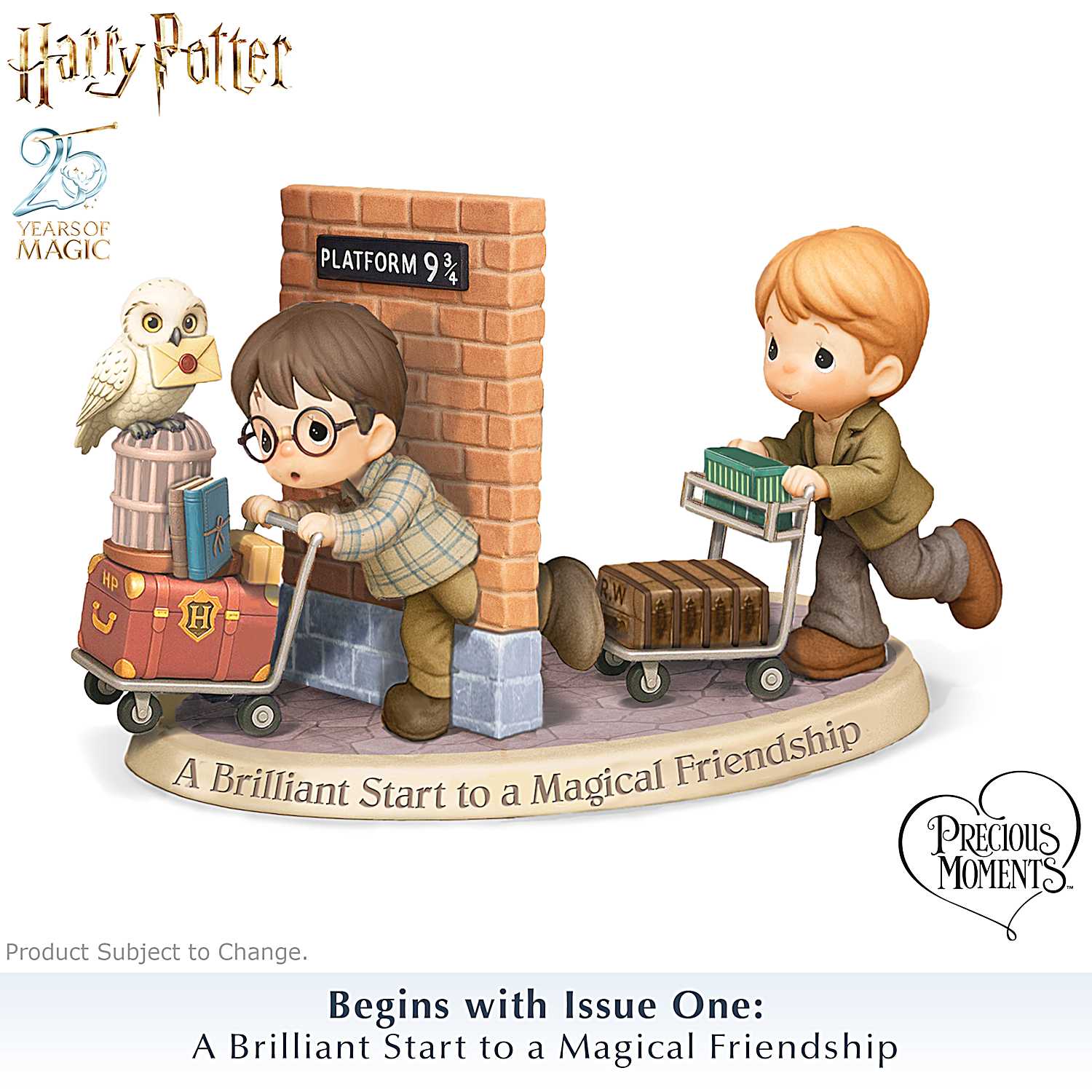 Hand-Painted HARRY POTTER Figurines Of Iconic Scenes From Harry