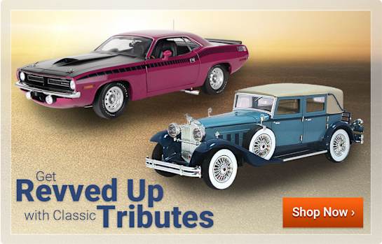 Get Revved Up with Classic Tributes - Shop Now