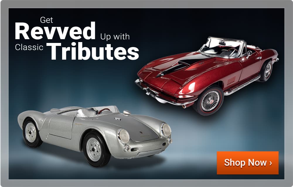 Get Revved Up with Classic Tributes - Shop Now