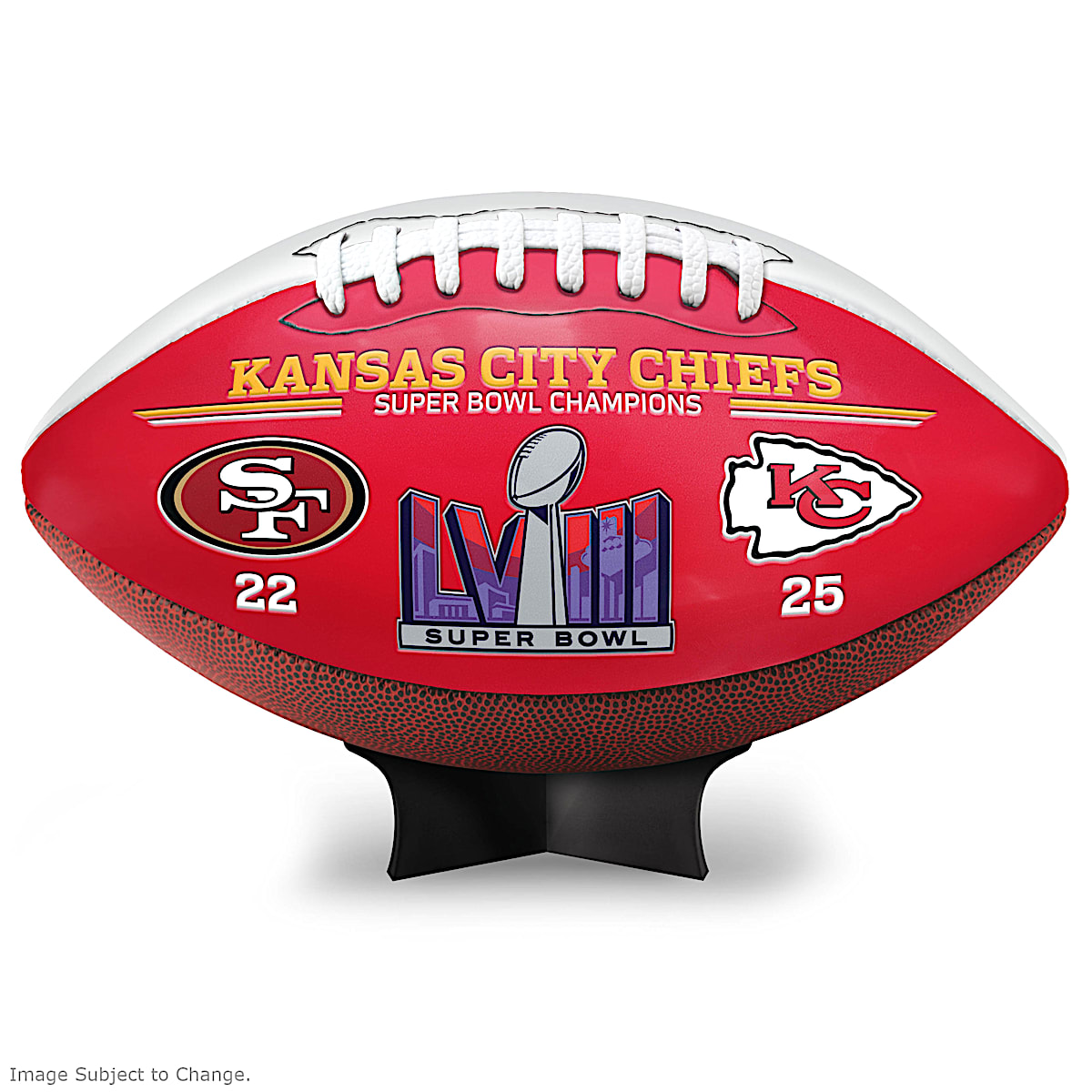Kansas City Chiefs Super Bowl LVIII Champions NFL Commemorative